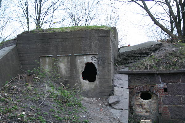 inngang til bunker