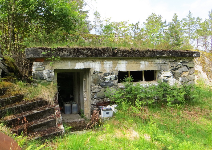 Bunker ved kanon 1