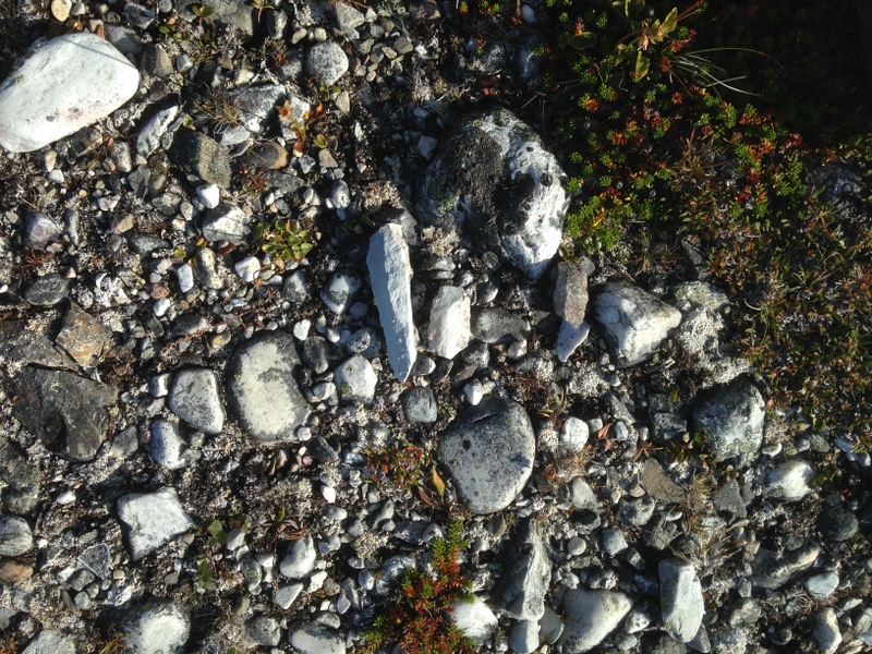 Bare i Finnmark finner man eldre steinalder ved siden av krigsminnene.