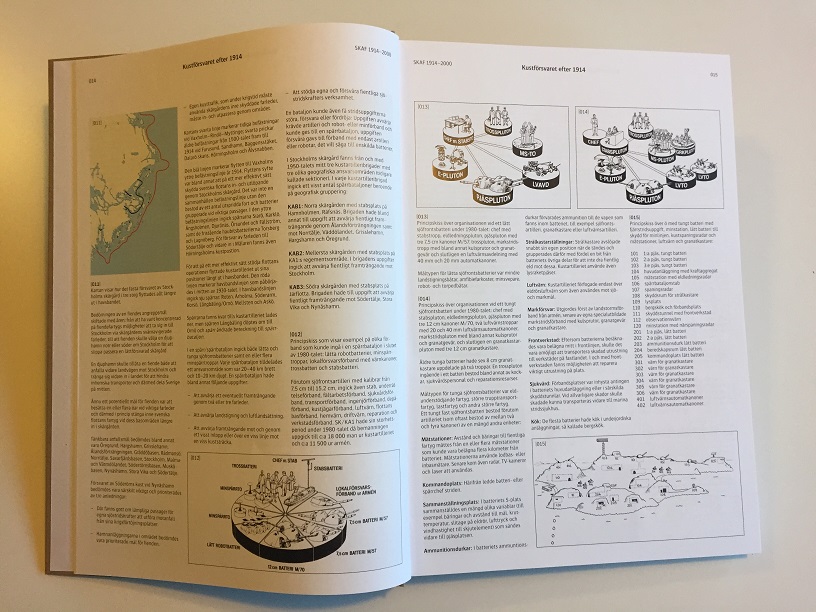 Kustartilleriets organisation i Stockholms skärgård presenteras ingående.