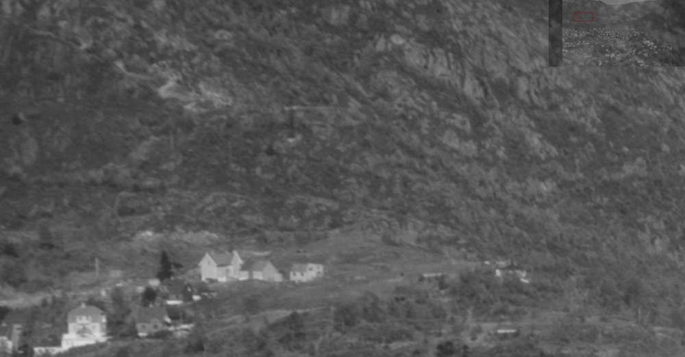 Skyggen der Knatten var, kan det være en antenna? 1948.