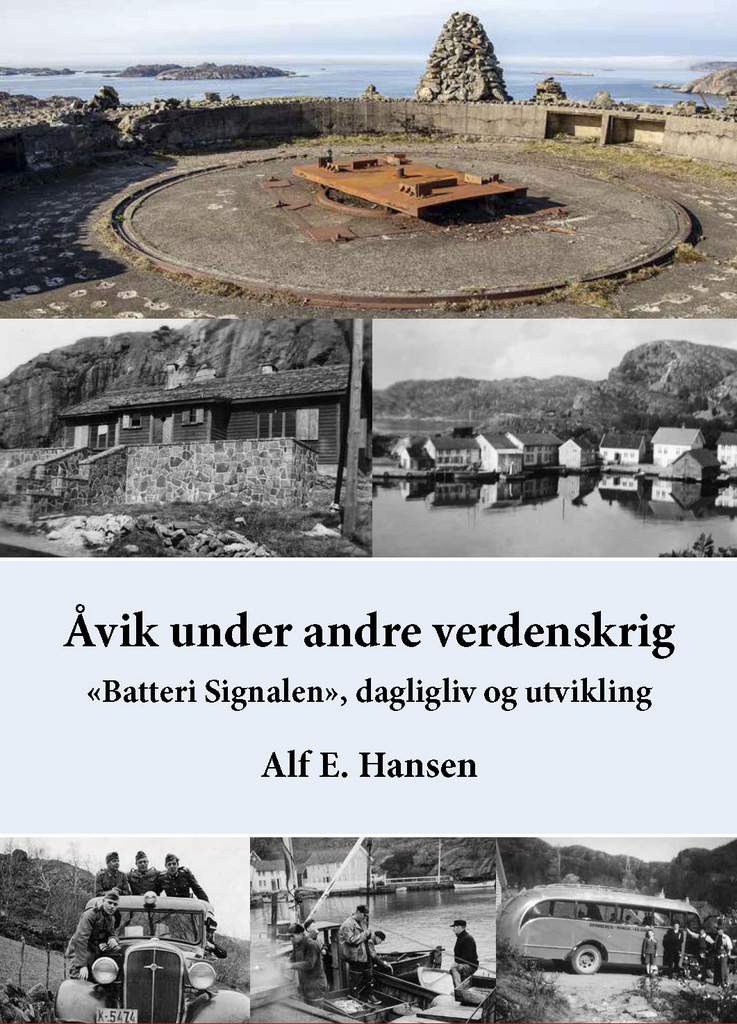 Bokforside: Åvik under andre verdenskrig.