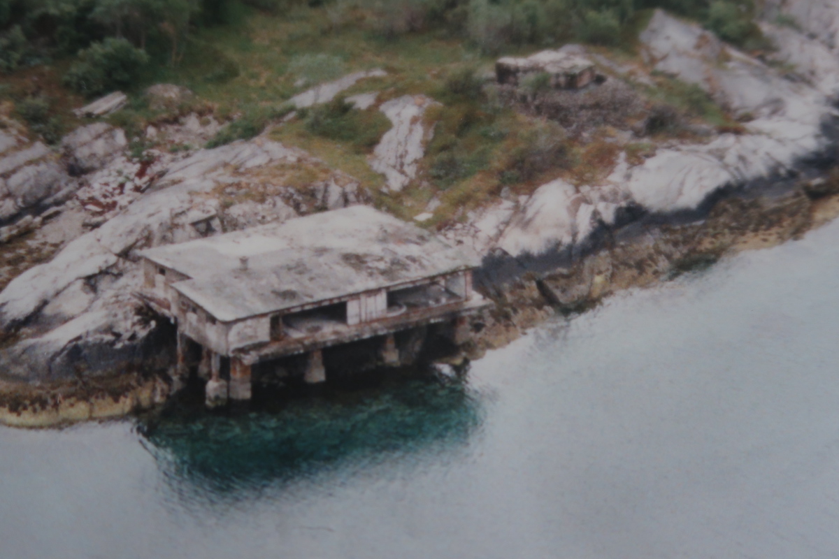 Porsøy torpedobatteri og Leitstand (Riksarkivet, utsnitt)