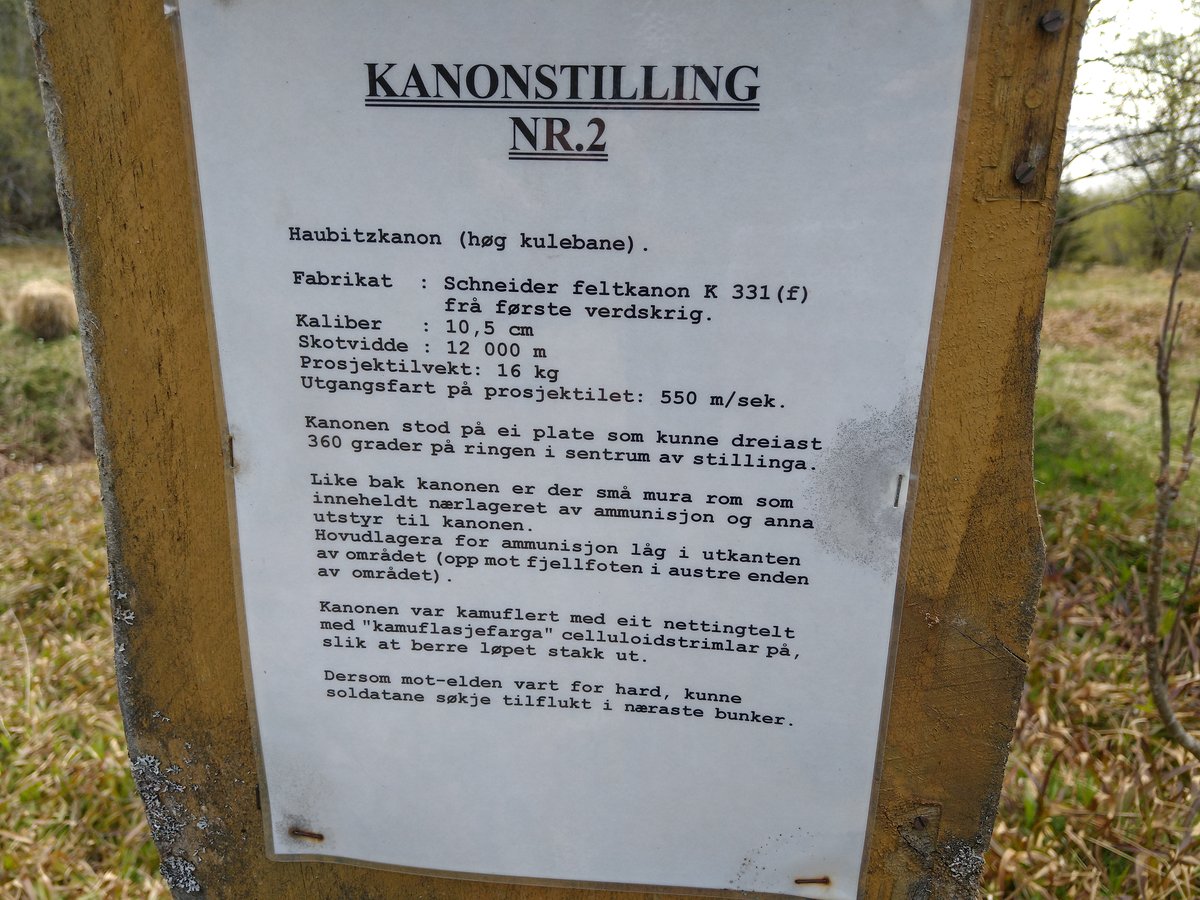 22. Kanonstilling NR.2.