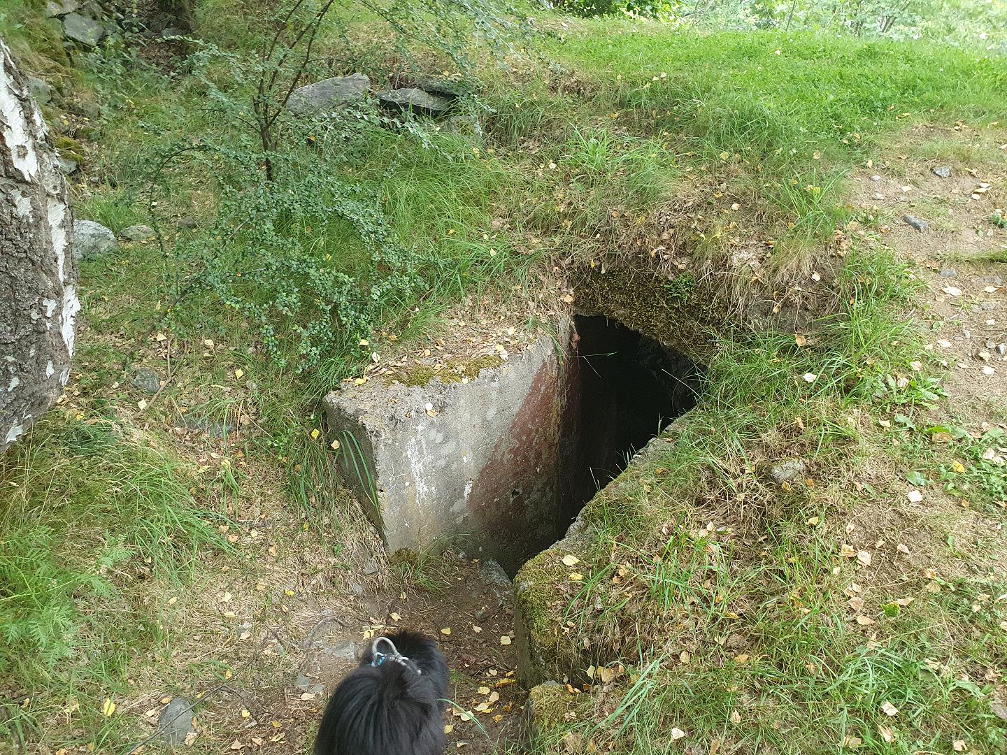 inngang til mg-bunker