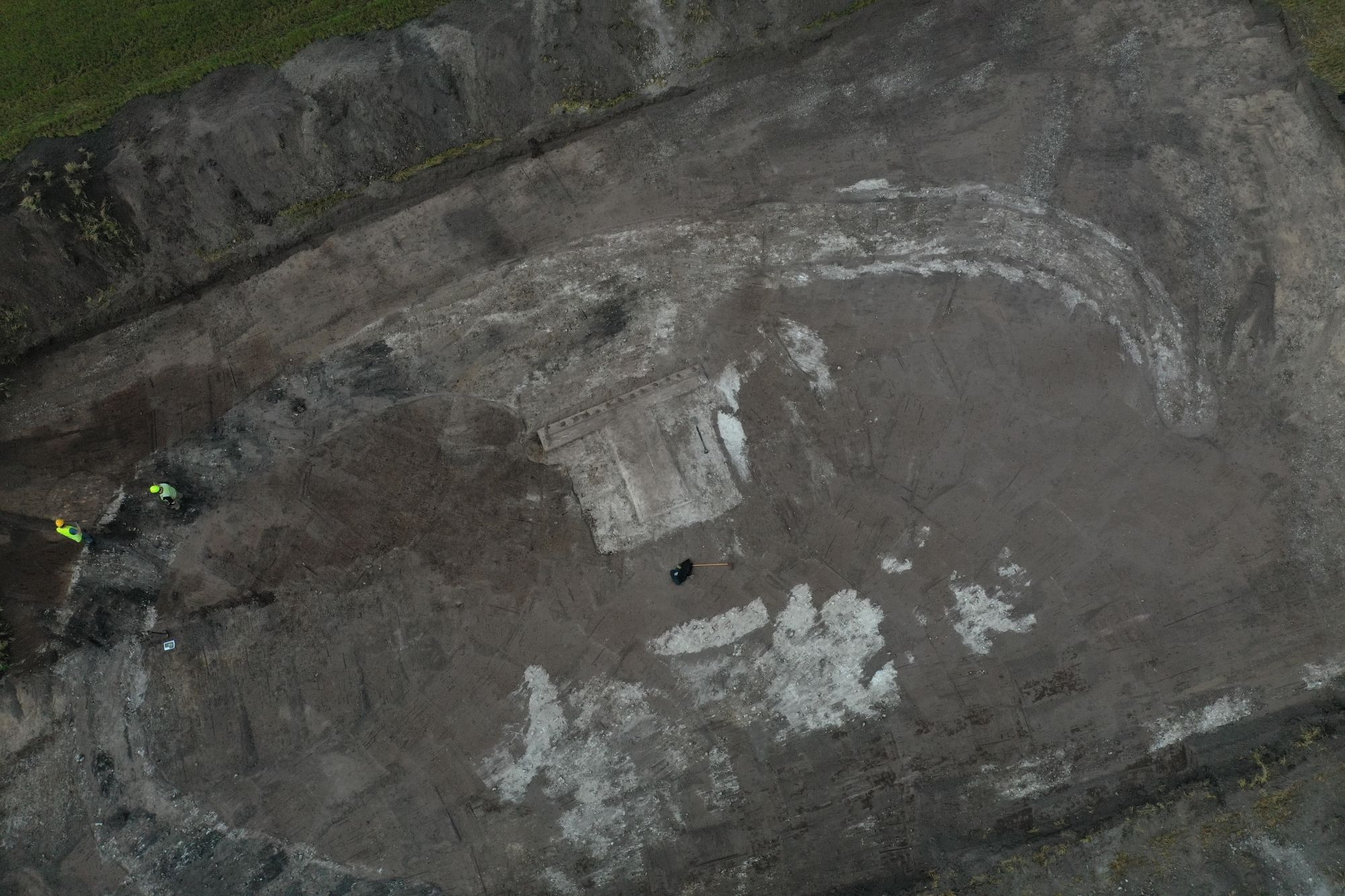 Dronefoto af stilling, Hanstholm