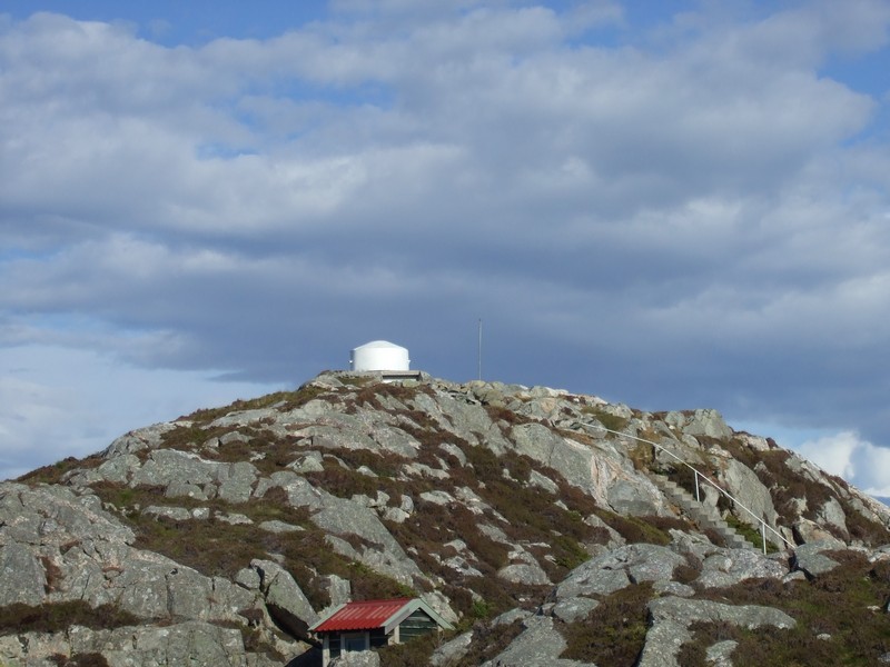 bunker på avstand.