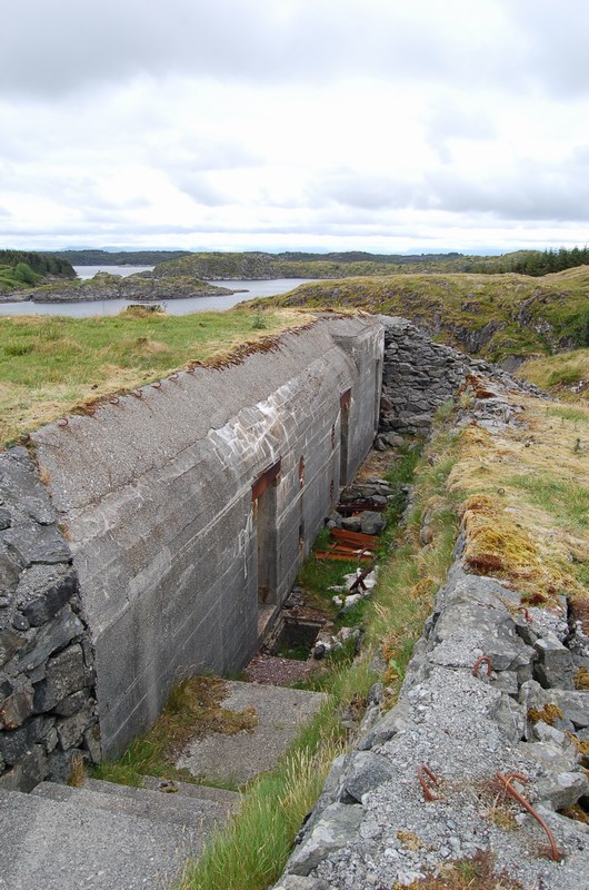 Regelbau 621 - mannskapsbunker for 10 mann.