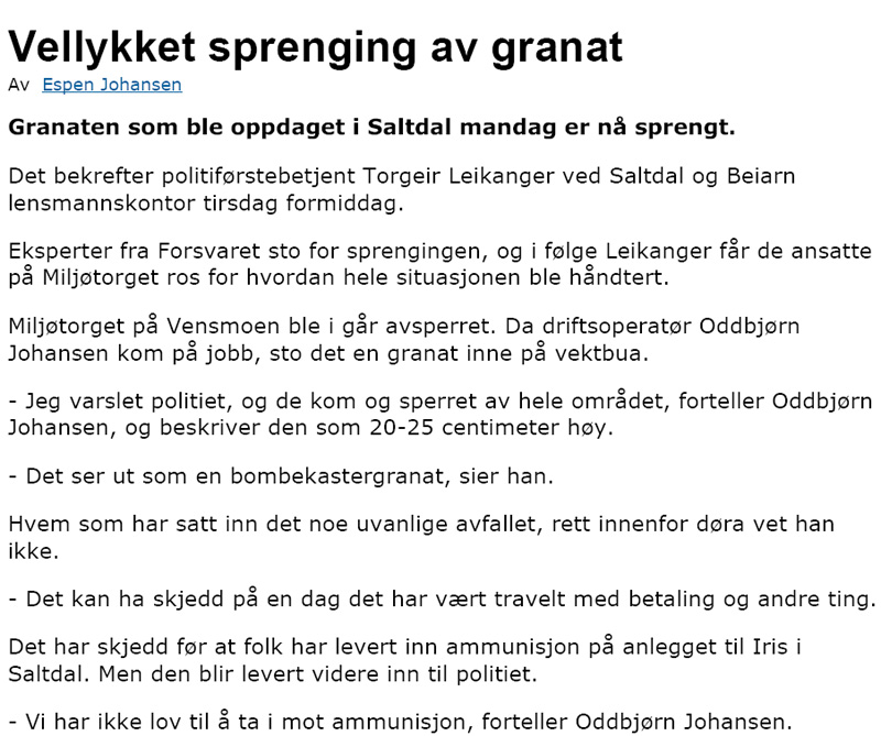 Granatfunn miljøtorg Vensmoen Saltdal SP290708.jpg