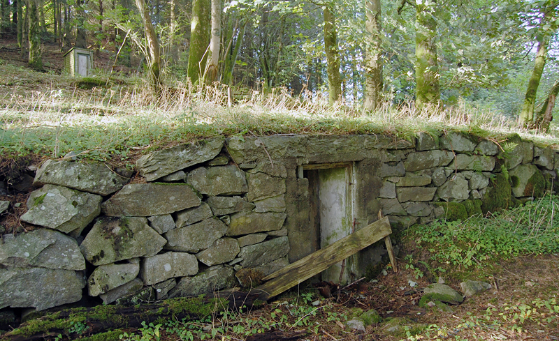 Er nok ingen bunker dette nei. Potetkjeller er vel et mer korrekt navn. Men for all del.... Potetene var da usedvanlig godt beskyttet i gamle dager...