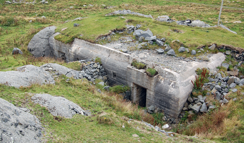 R 607 Ammunisjonsbunker like sør for kommandobunkeren.