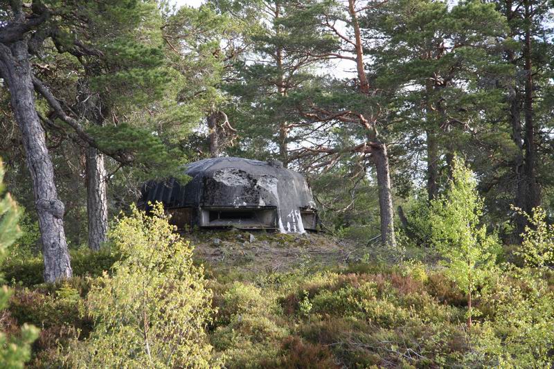 Observasjonsbunker som har mistet synsfeltet :-)