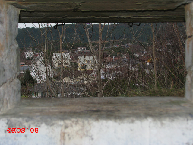 Utsikt fra høyre skyteskår